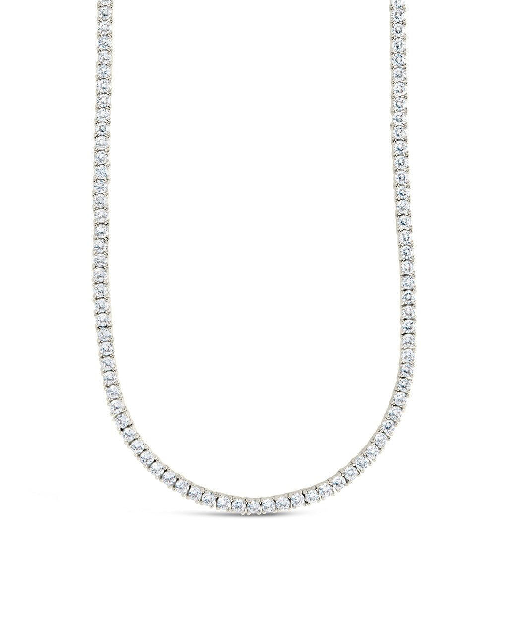 Cecil CZ Tennis Necklace