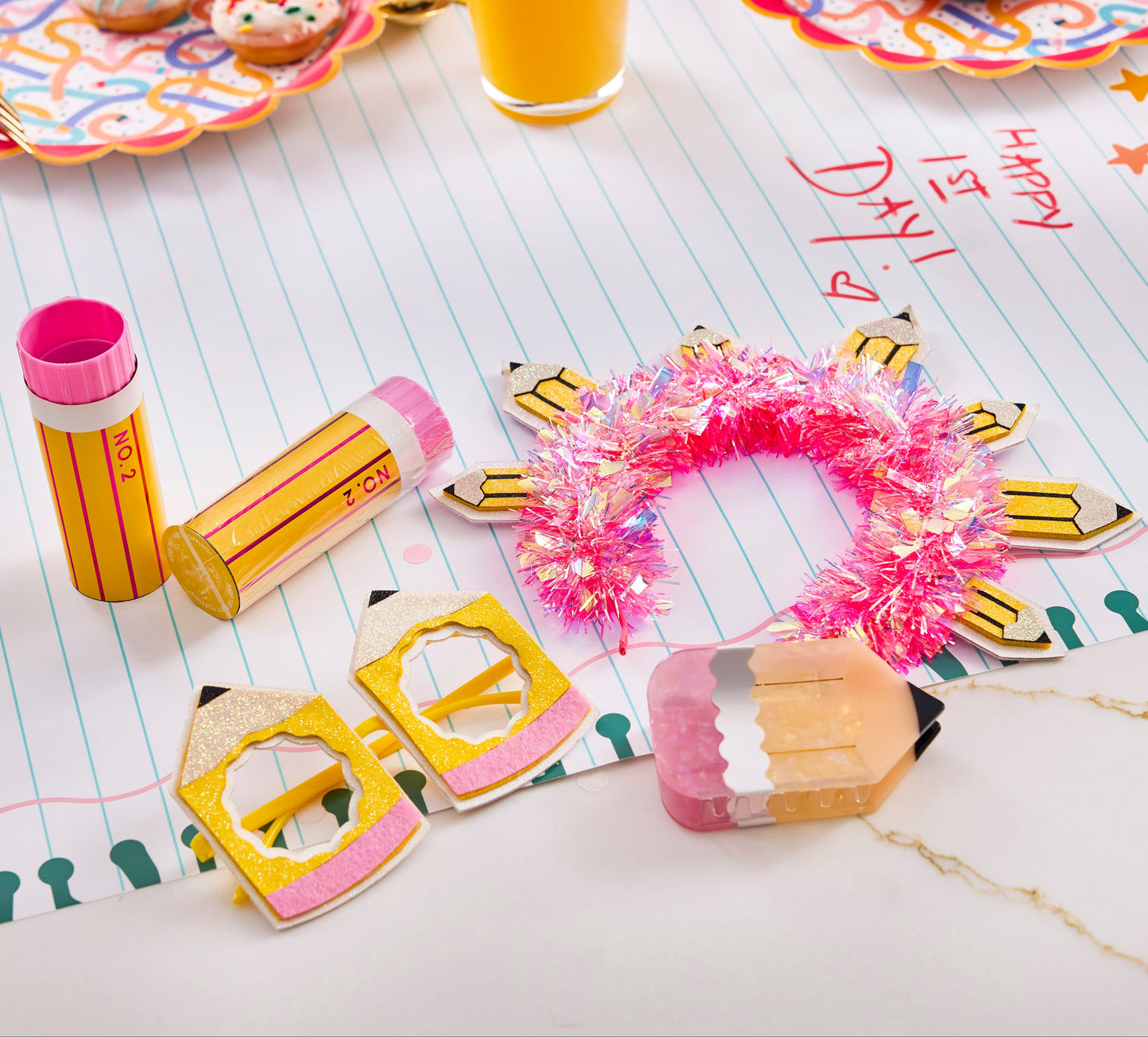 Pencil Confetti Poppers