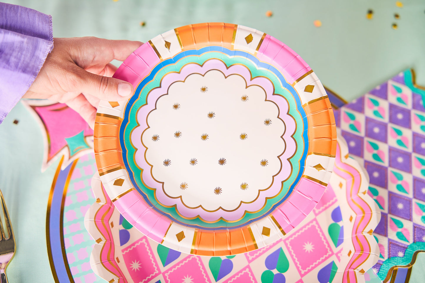 Circus Soirée Dessert Plates (10 count)