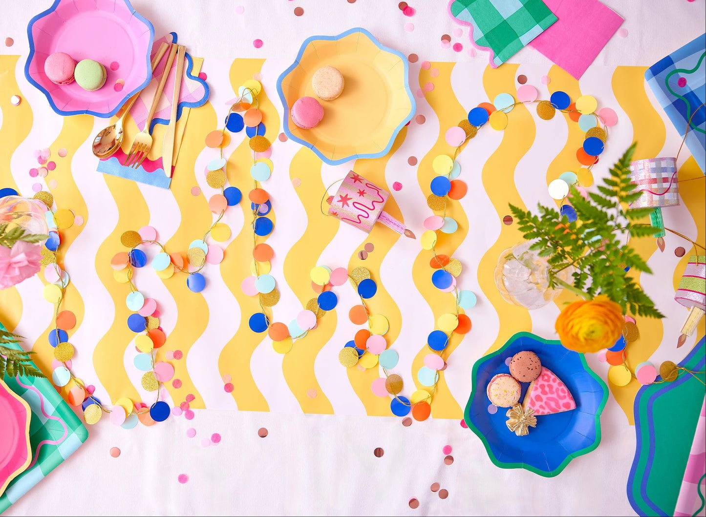 Multicolor Confetti Garland