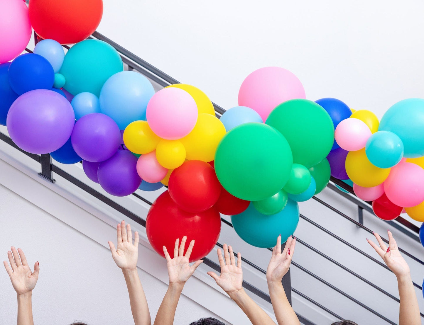 Rainbow Balloon Garland Kit (150 ct)