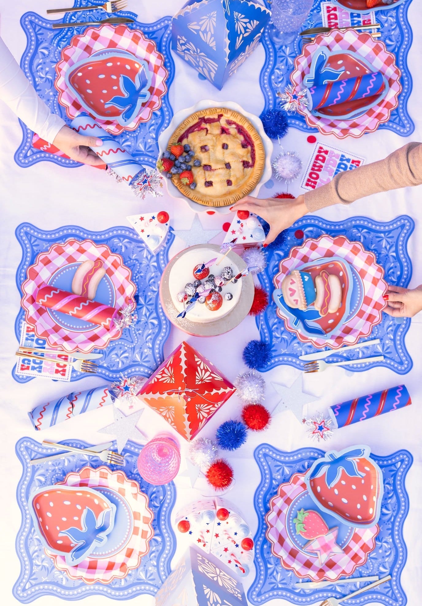 Star Spangled Spark Placemats (10 ct)