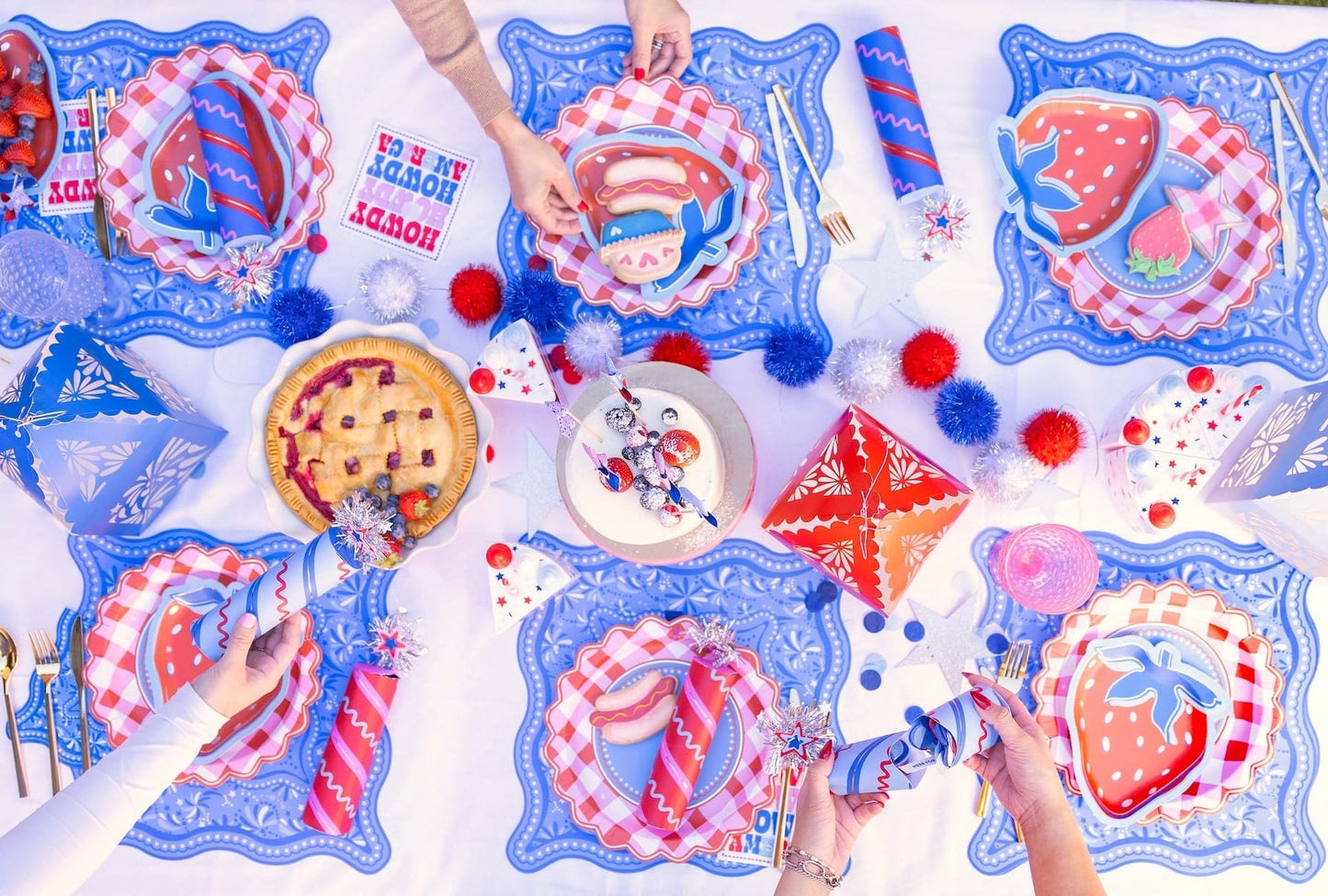Star Spangled Spark Placemats (10 ct)