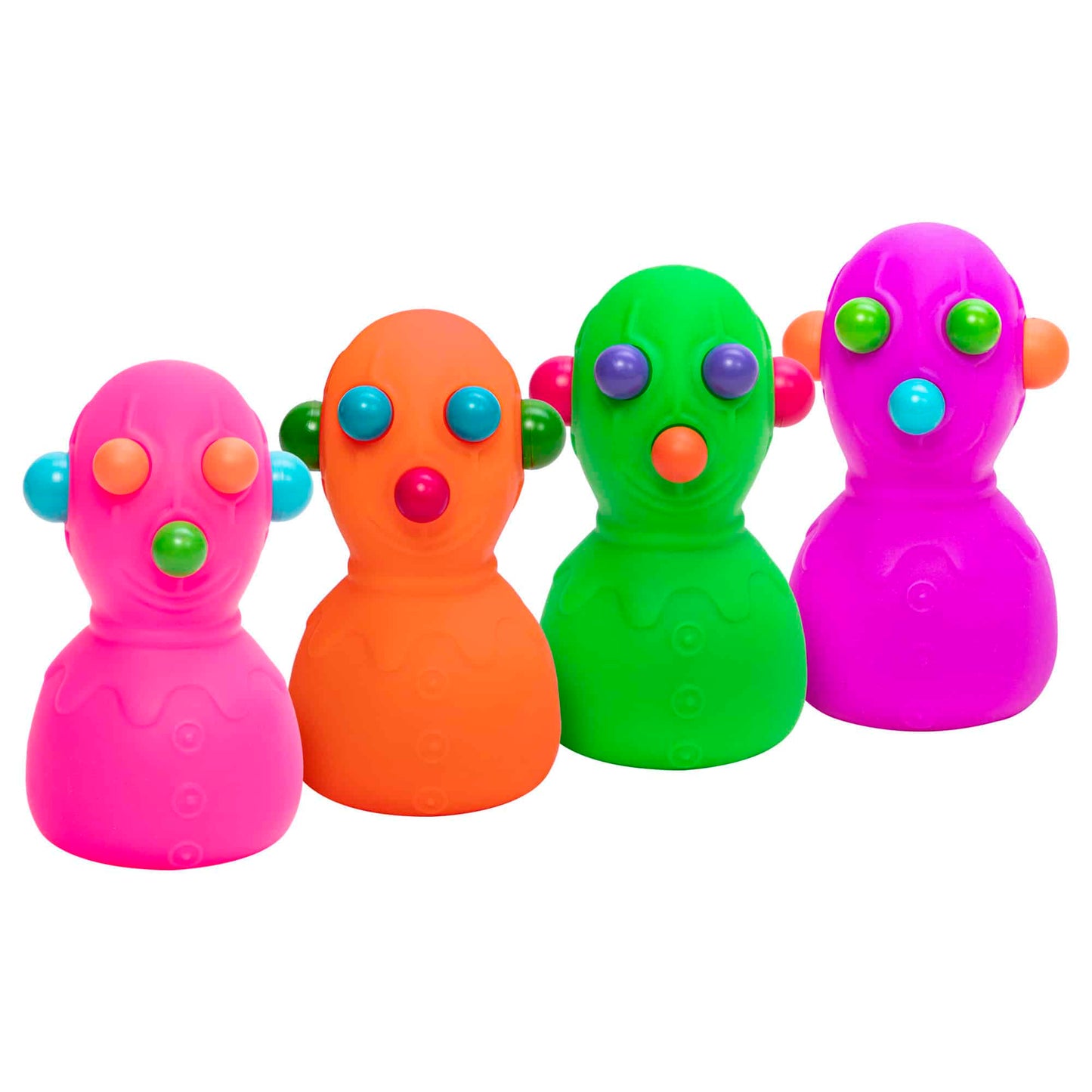 Schylling NeeDoh Panic Pete Stress Ball – Air-Filled Sensory Fidget Toy (Choose Your Color)