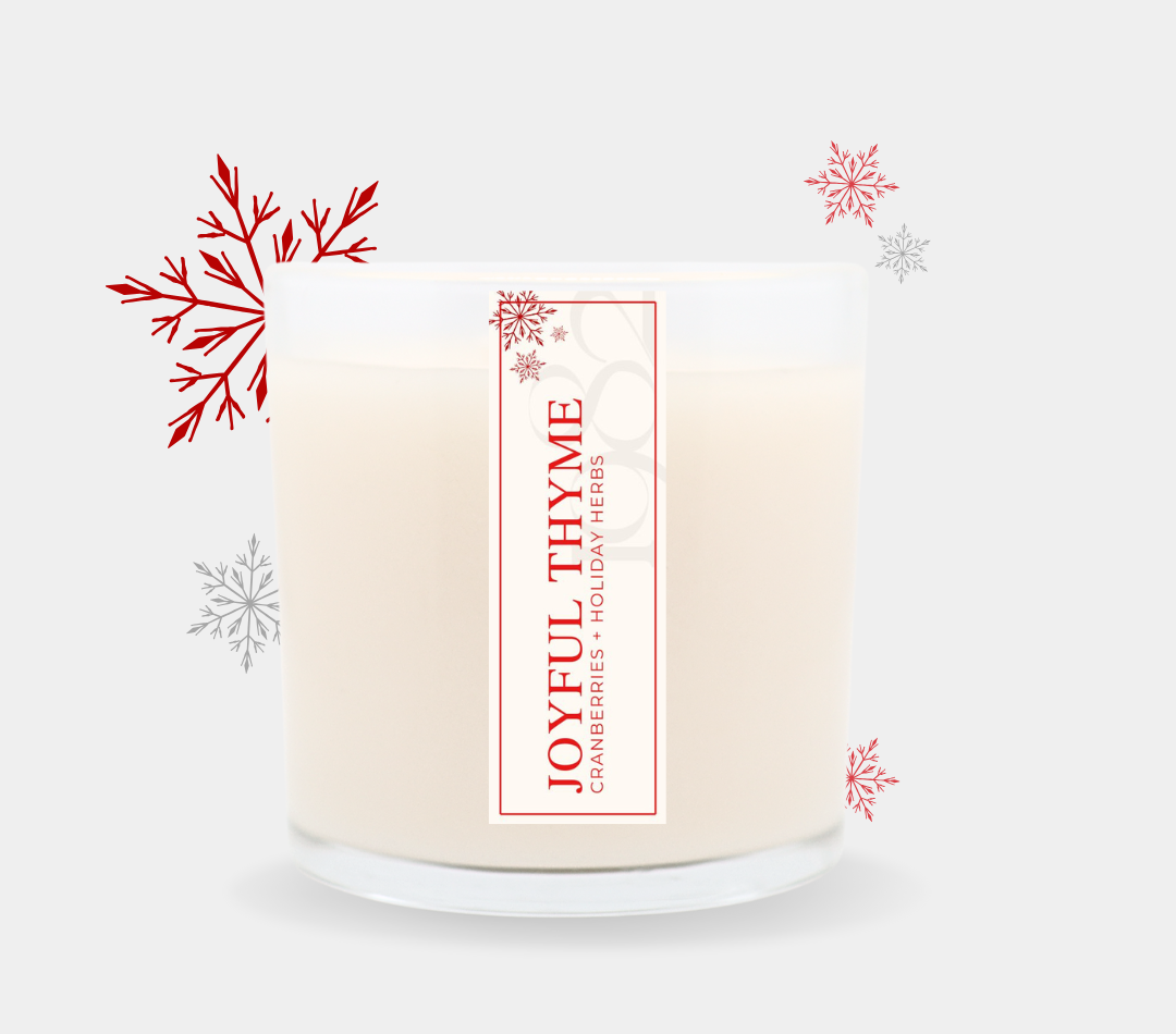 Joyful Thyme (14 oz) - Notes: Spiced Cranberries, Thyme, Fir Needles