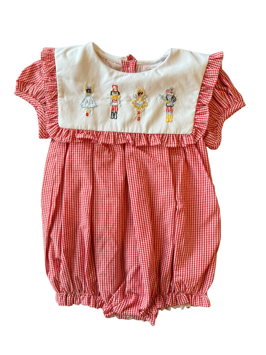 Nutcracker Clara Bubble – Baby Girl Christmas Bubble