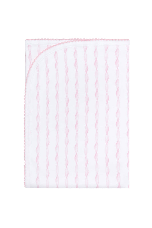 Pink Twirls Blanket