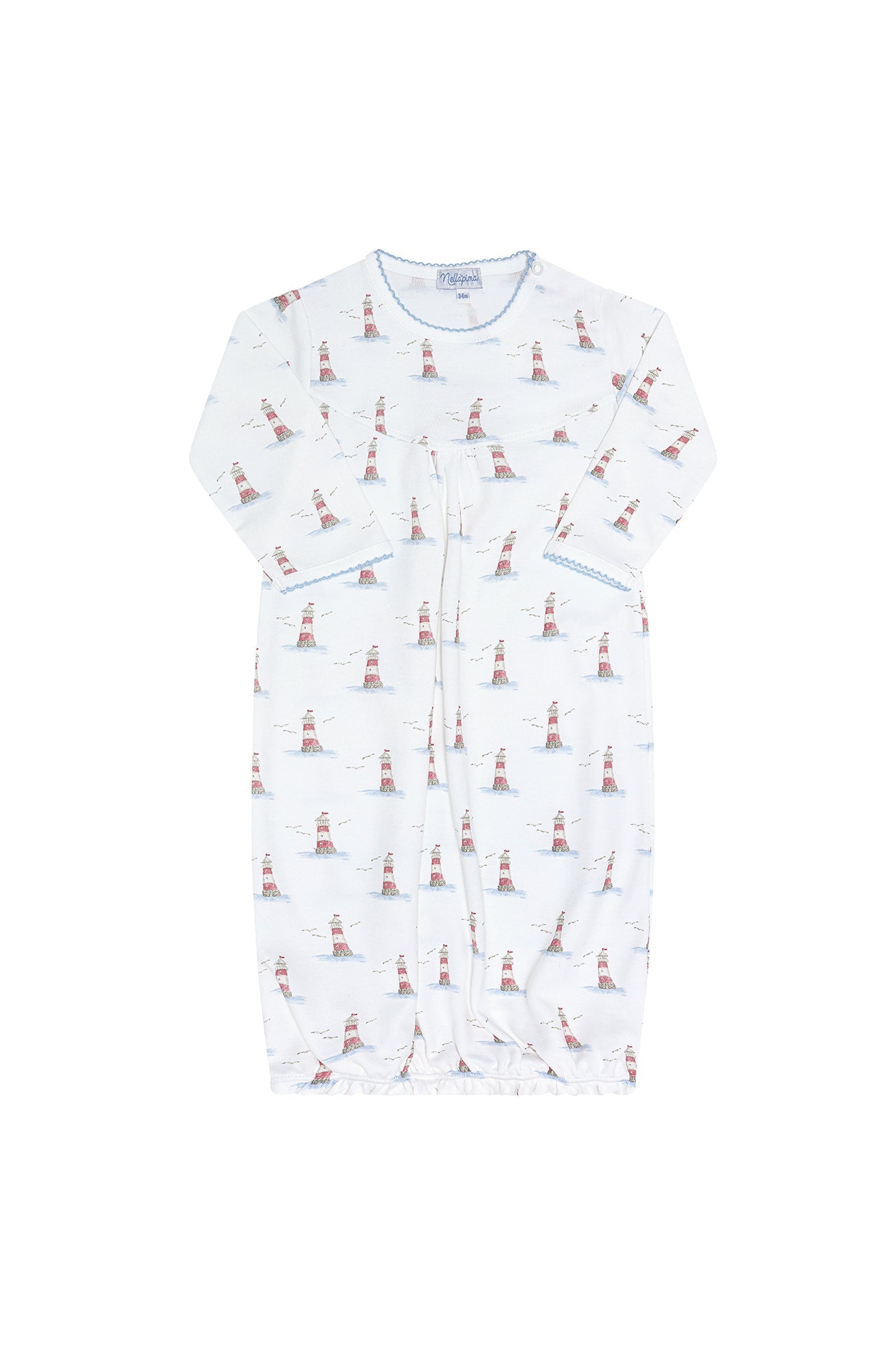 Lighthouse Print Gown