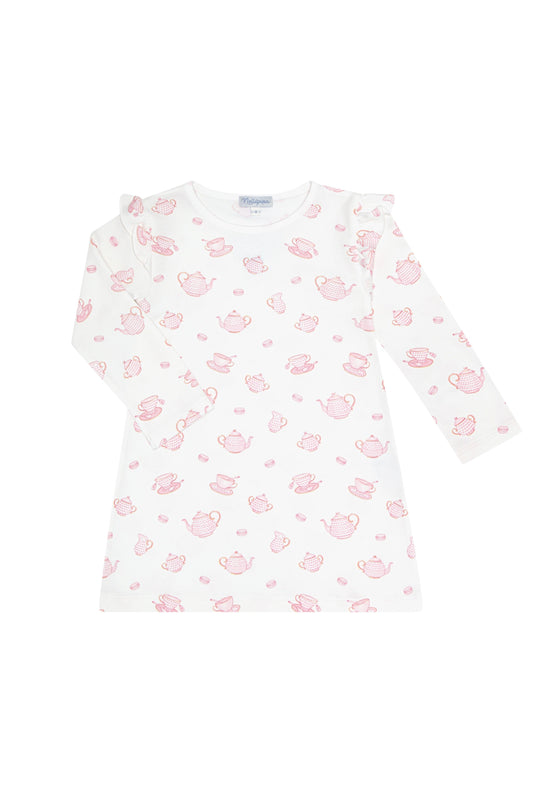 Petite Tea Time Print Playtime Dress
