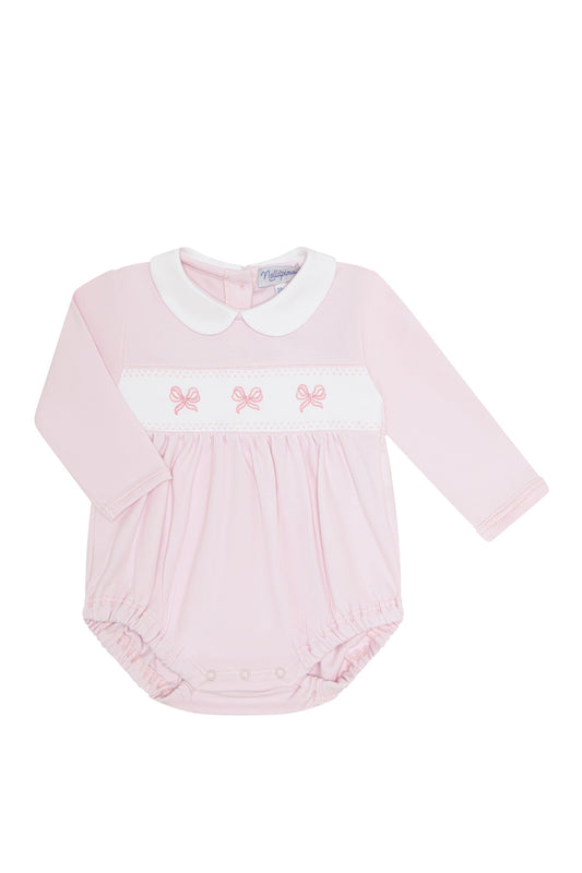 Charming Bows Embroidery Bubble LS
