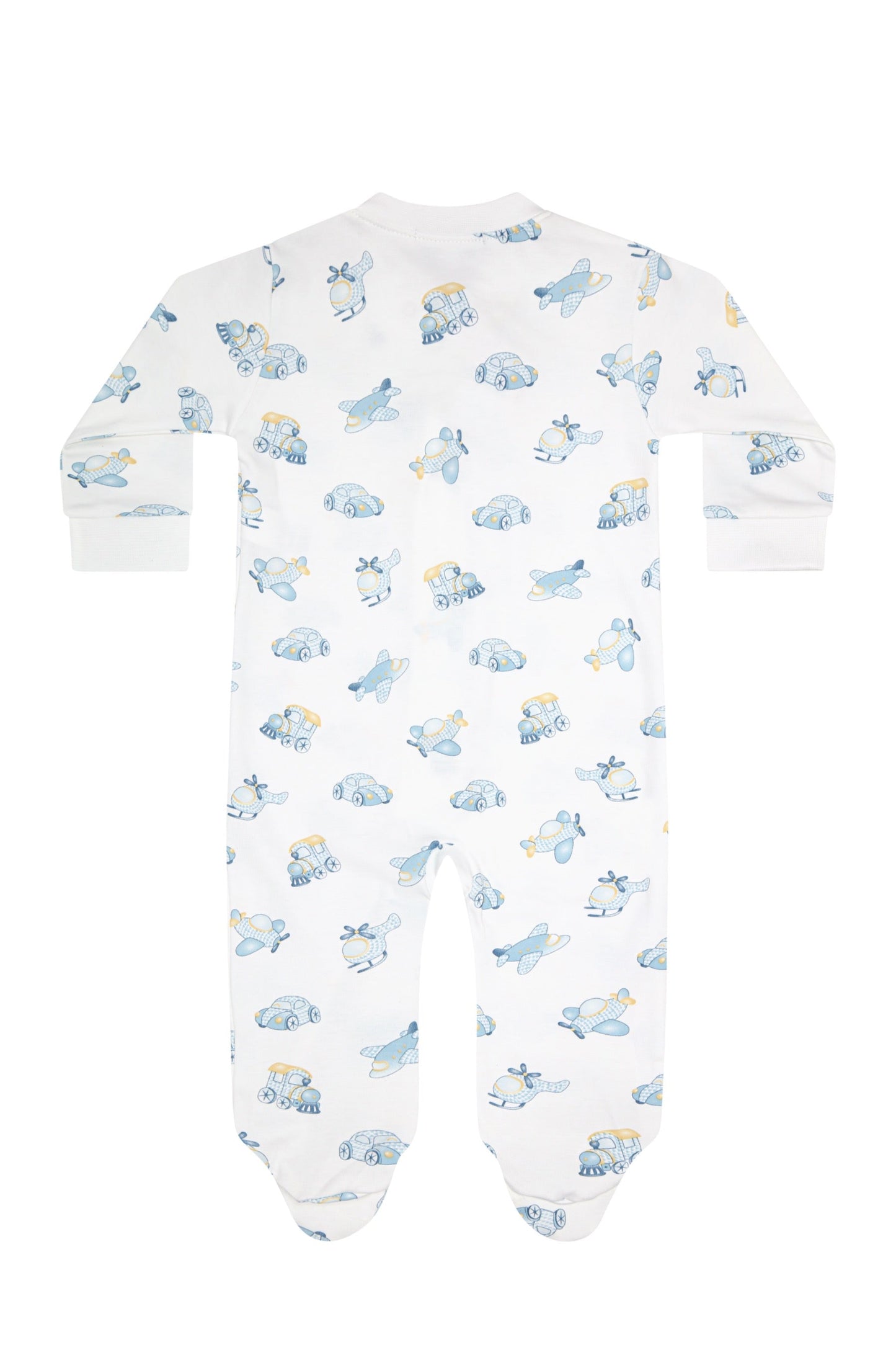 Mini Voyages Zipper Footie