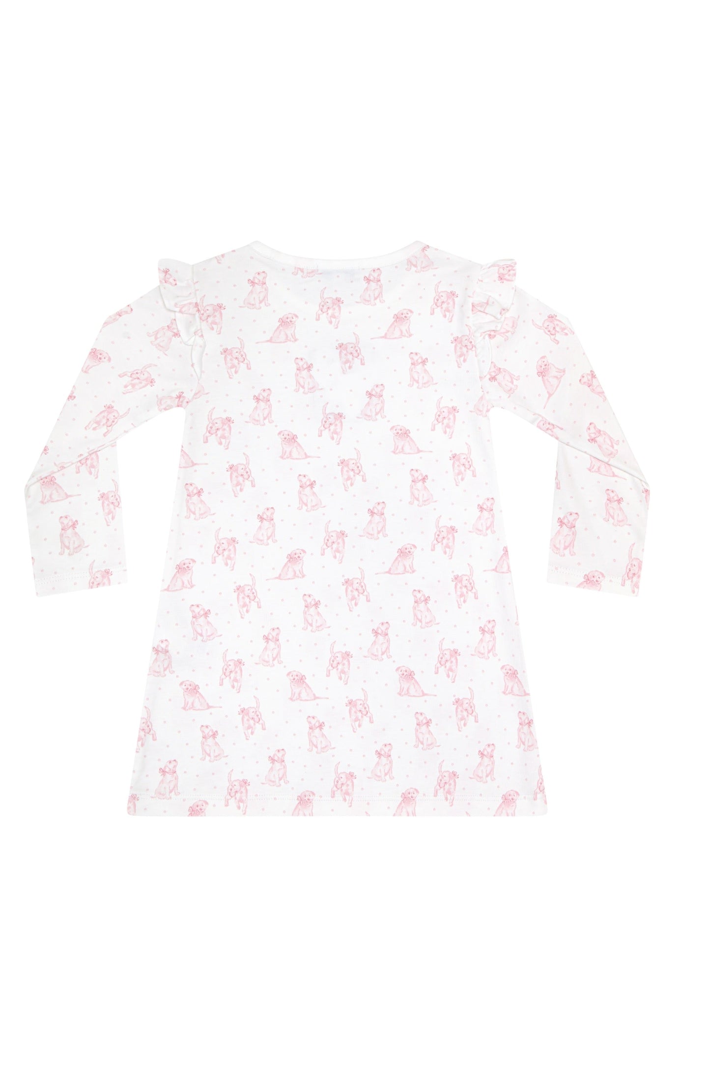 Pink Puppy Love Print Playtime Dress