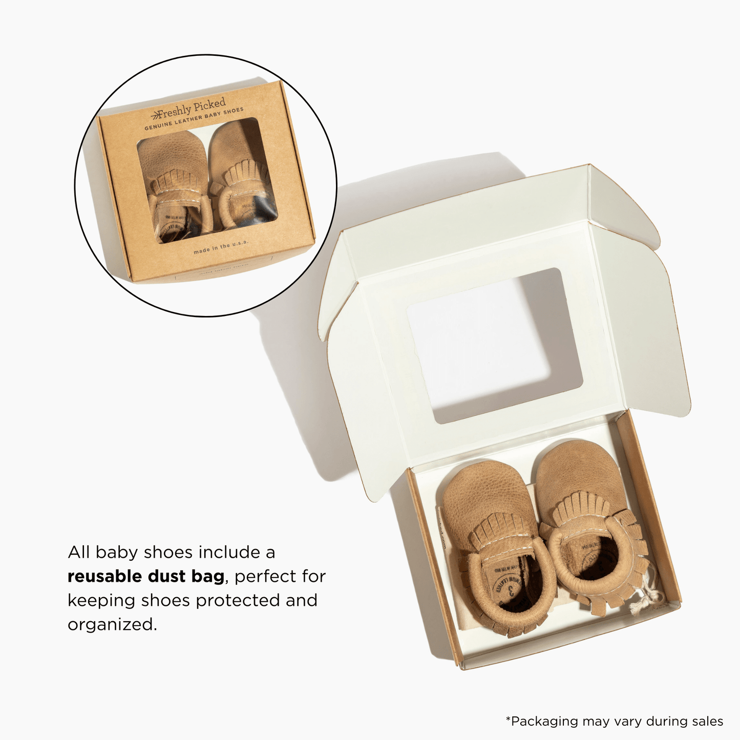 Salt Flats Moccasin Baby Shoe