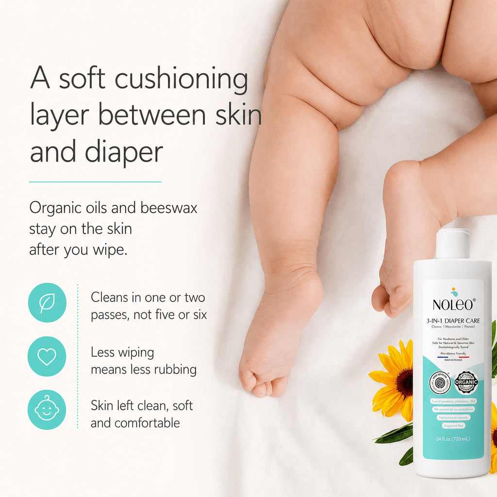 NOLEO 3-IN-1 - Diaper Rash Cream - EWG Verified