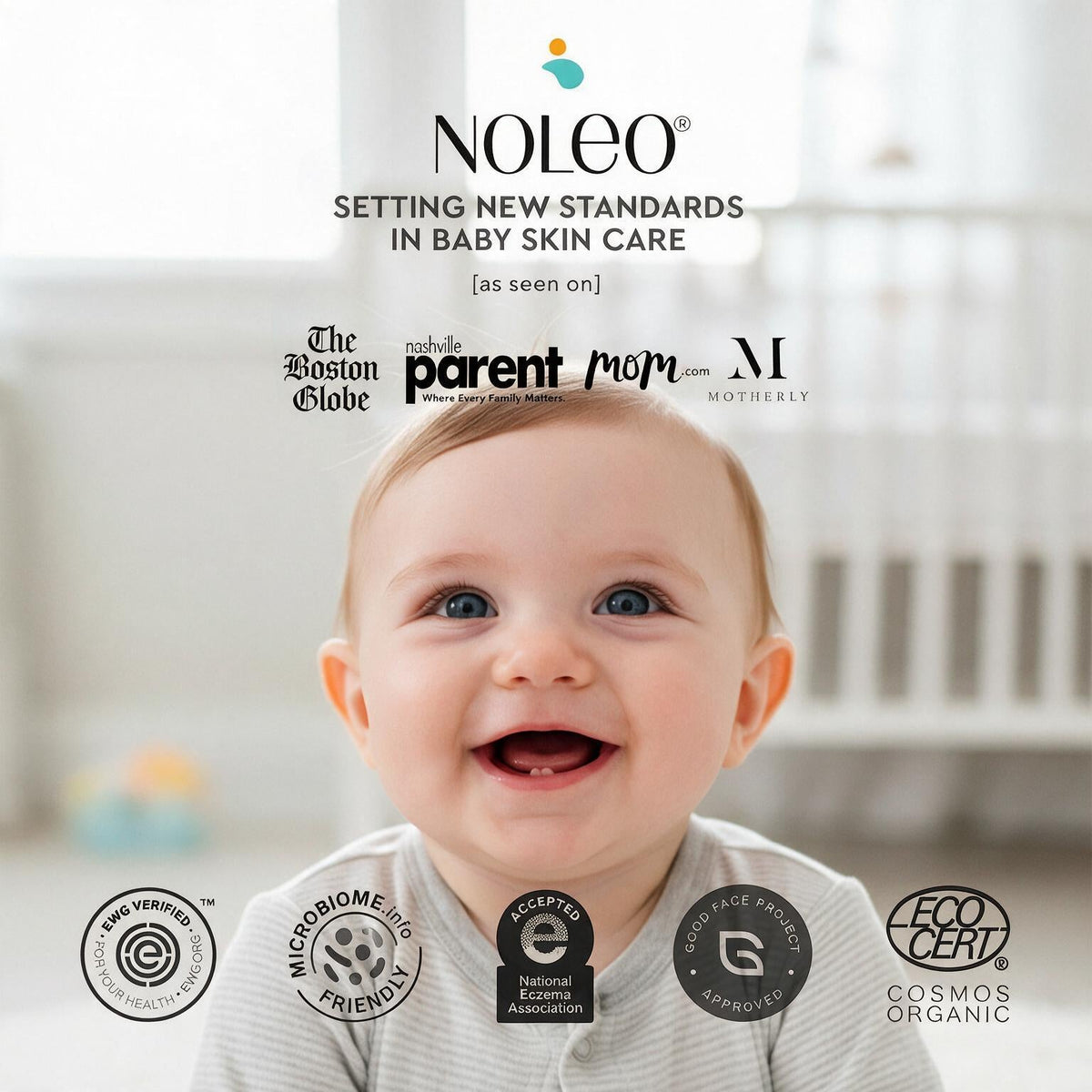 NOLEO 3-IN-1 - Diaper Rash Cream - EWG Verified
