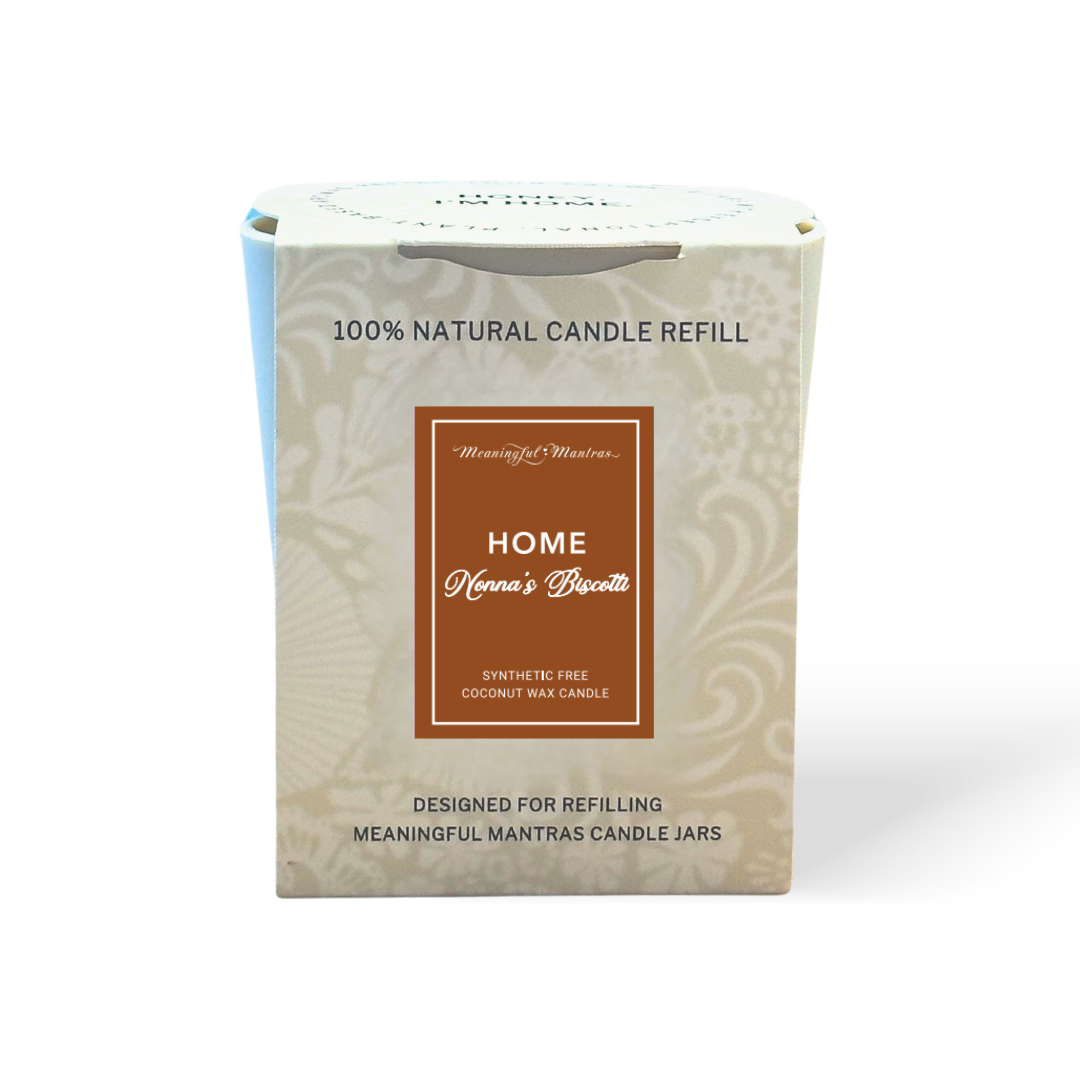 Nonna's Biscotti Natural Candle 8oz Kaia Collection Refill