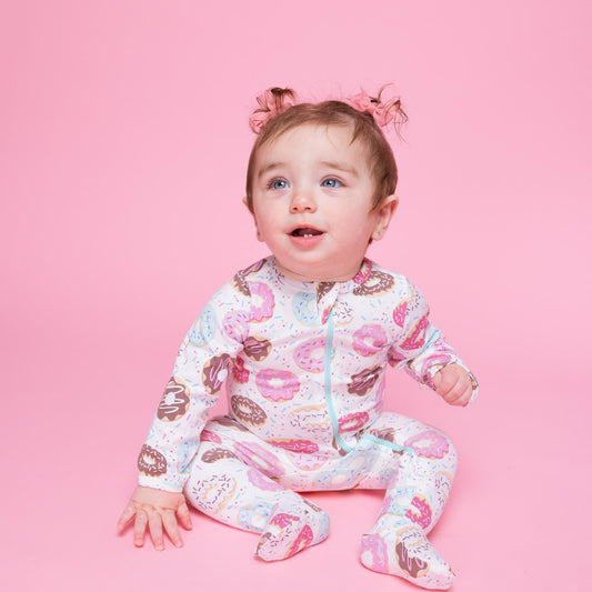 Organic Footie - Donuts