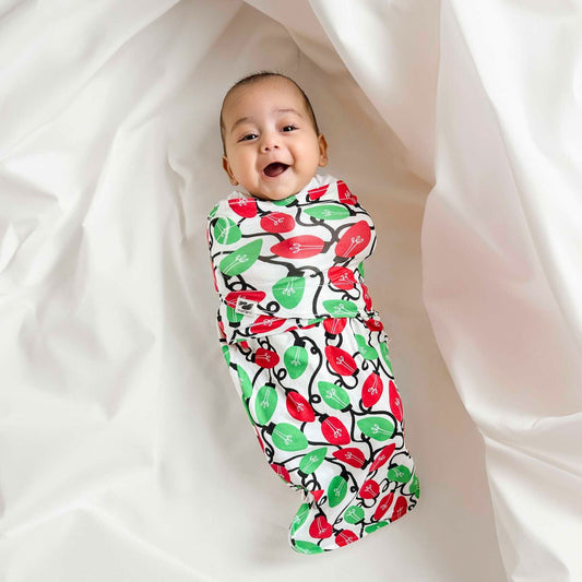 Snugababe Swaddle™ Sleep Pod - Holiday Lights