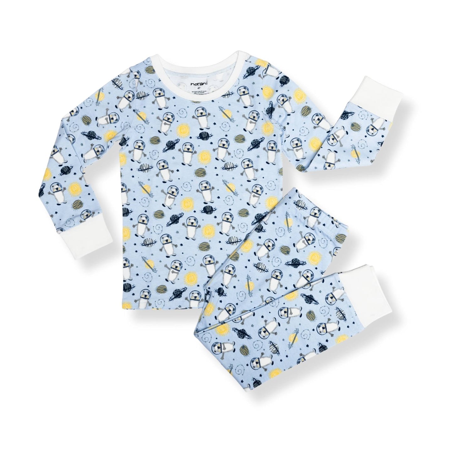 Organic Kids Pajamas - Space Bears