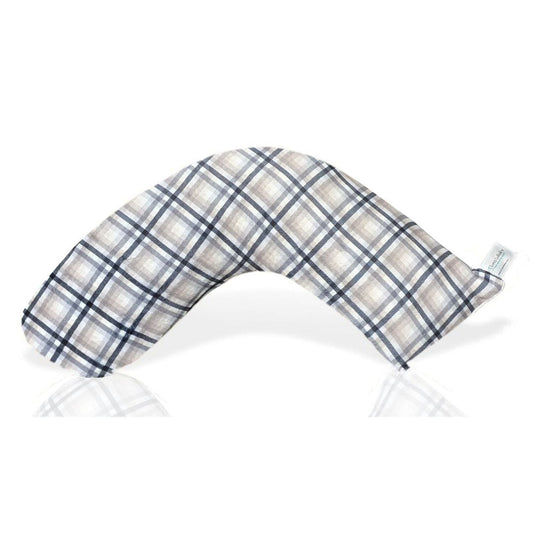 Luna Lullaby Nursing Pillow  Classic cozy plaid