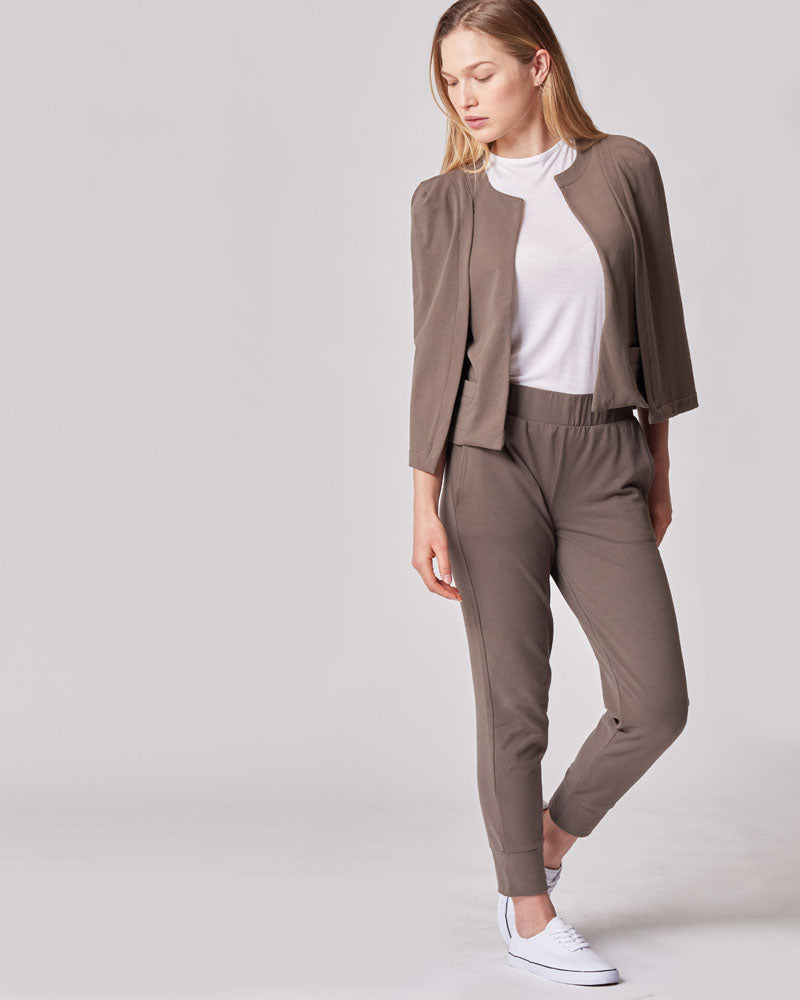 Everywhere Cape Blazer in Sage