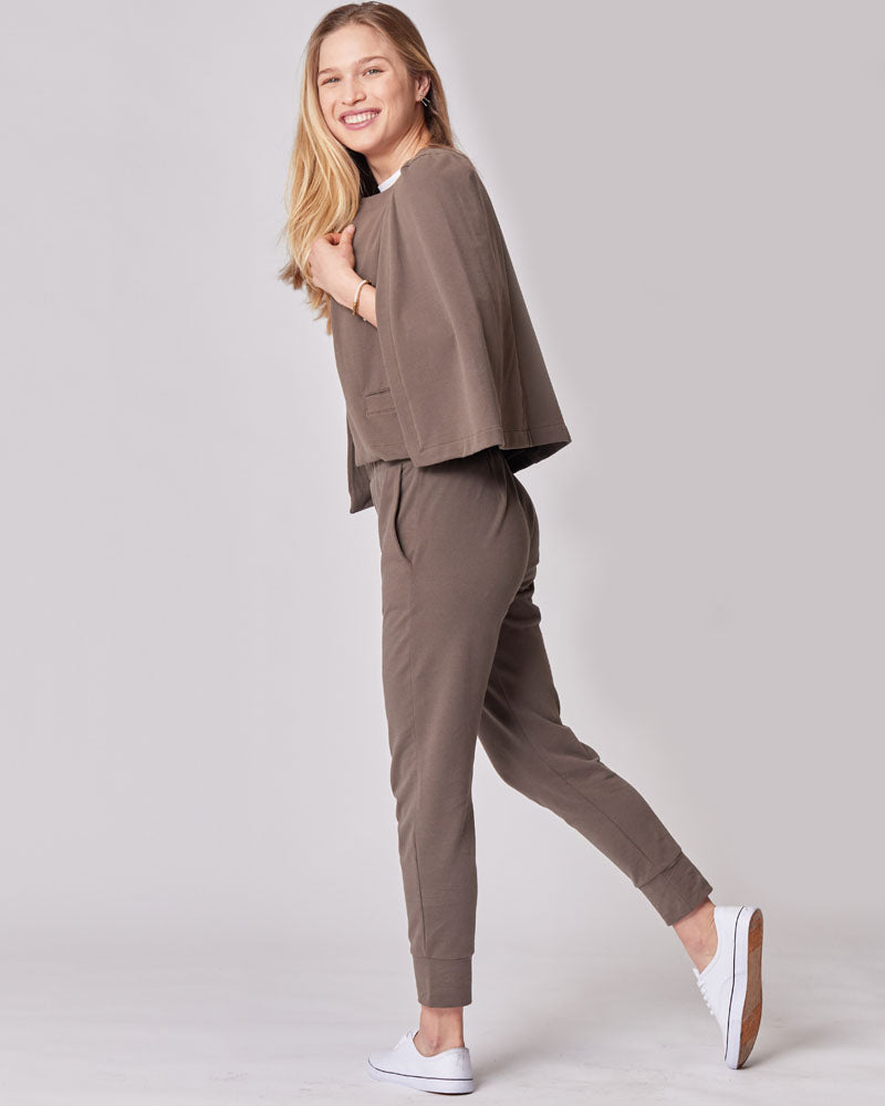 Everywhere Cape Blazer in Sage