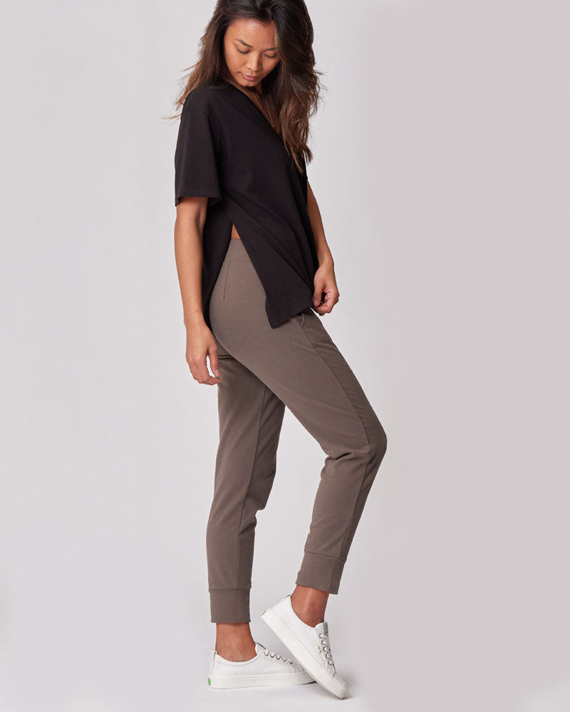 Everywhere Nursing & Maternity V-Neck Tee - Black