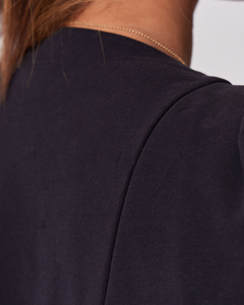 Everywhere Cape Blazer in Black - FINAL SALE