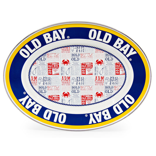 Old Bay Oval Platter