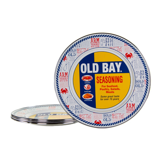 Old Bay Dinner Plates - Set of 4