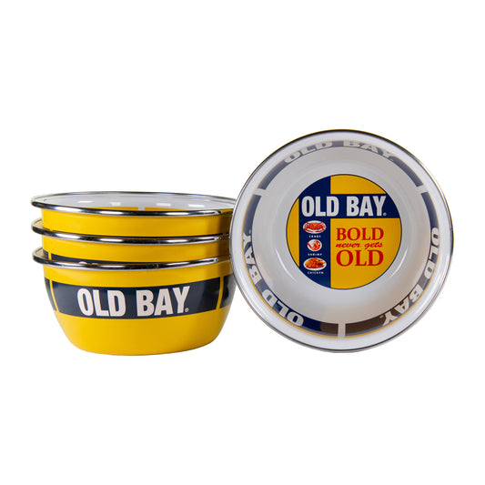 Old Bay Salad Bowls - Set of 4