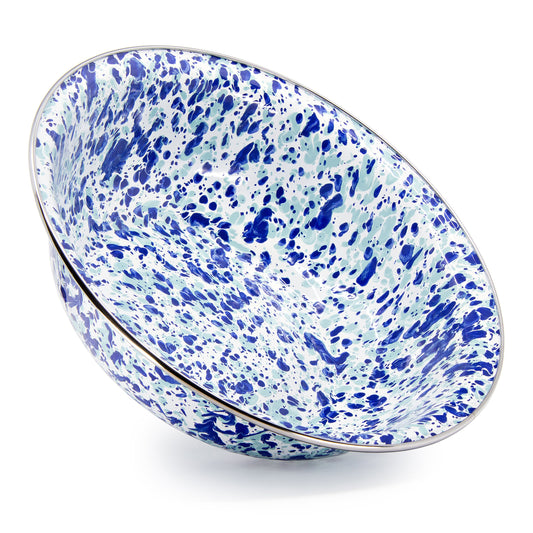 Ocean Swirl Serving Bowl