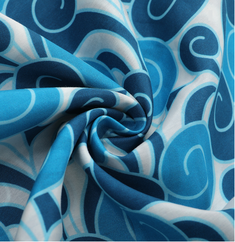 Ocean Braided Silk Bracelet