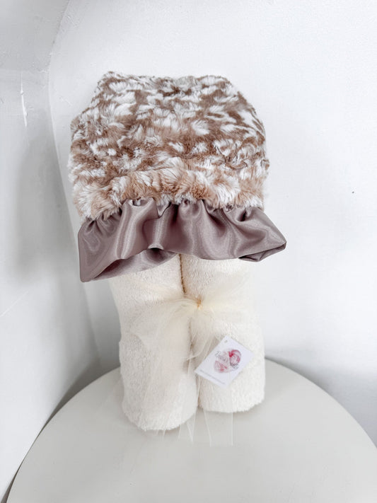 Lovely Leopard | Hooded Bath Towel