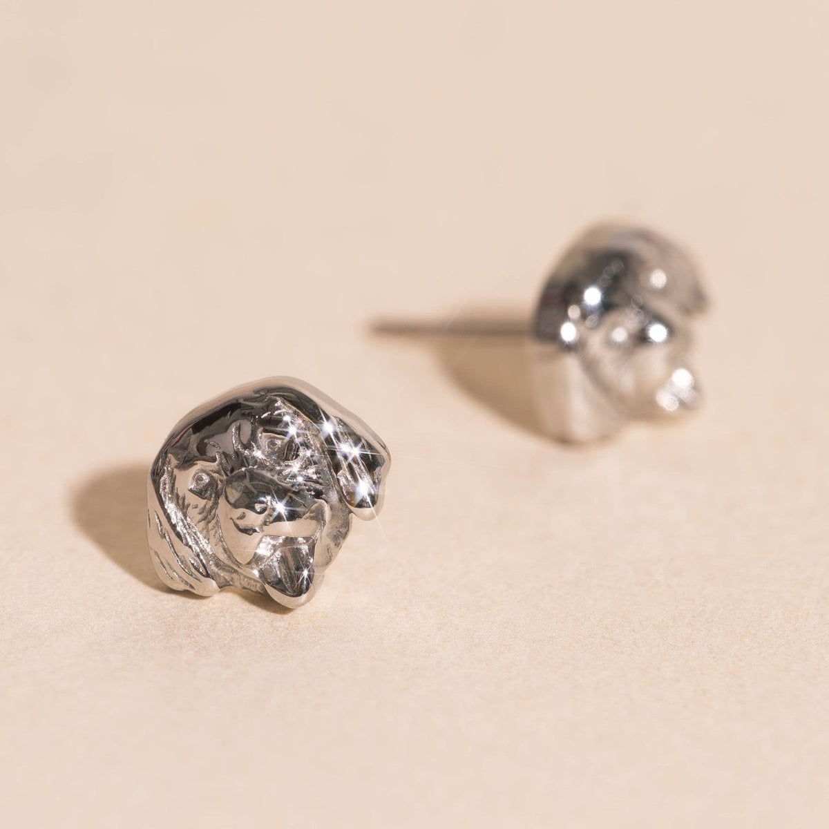 Golden Retriever Stud Earrings