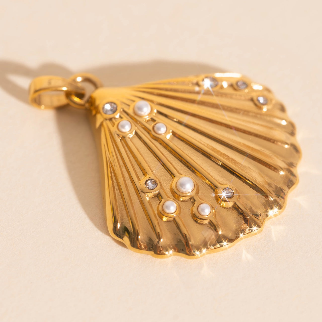 Sandbar Shell Necklace Charm