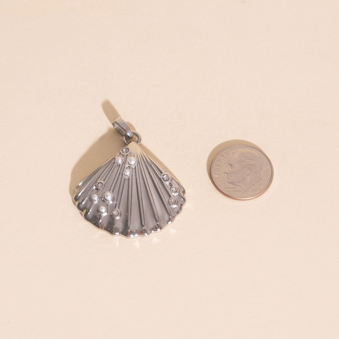 Sandbar Shell Necklace Charm