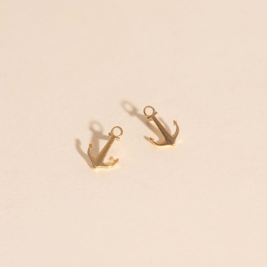 Anchor Stud Earrings