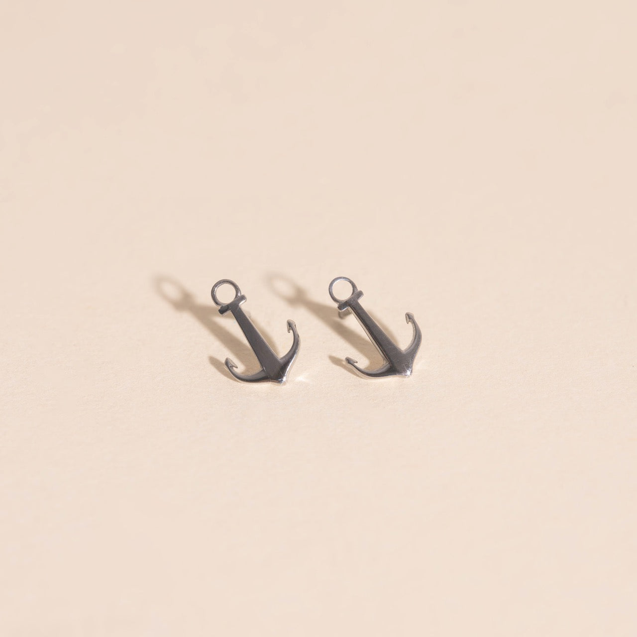 Anchor Stud Earrings