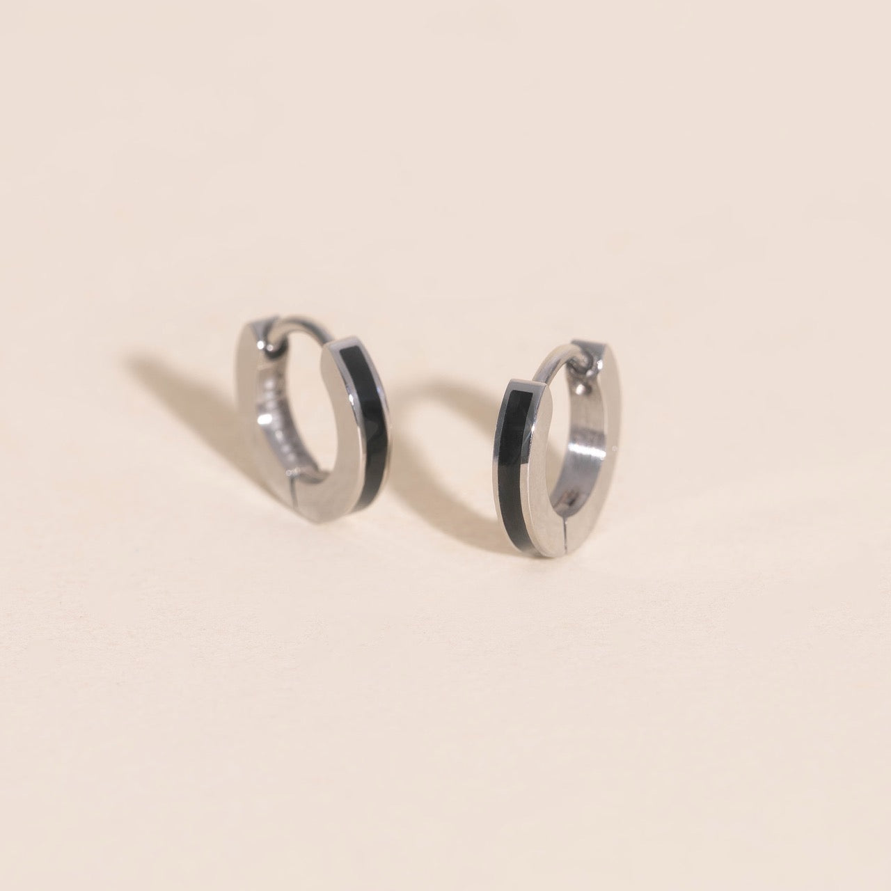 Color Tiny Huggie Hoop Earrings
