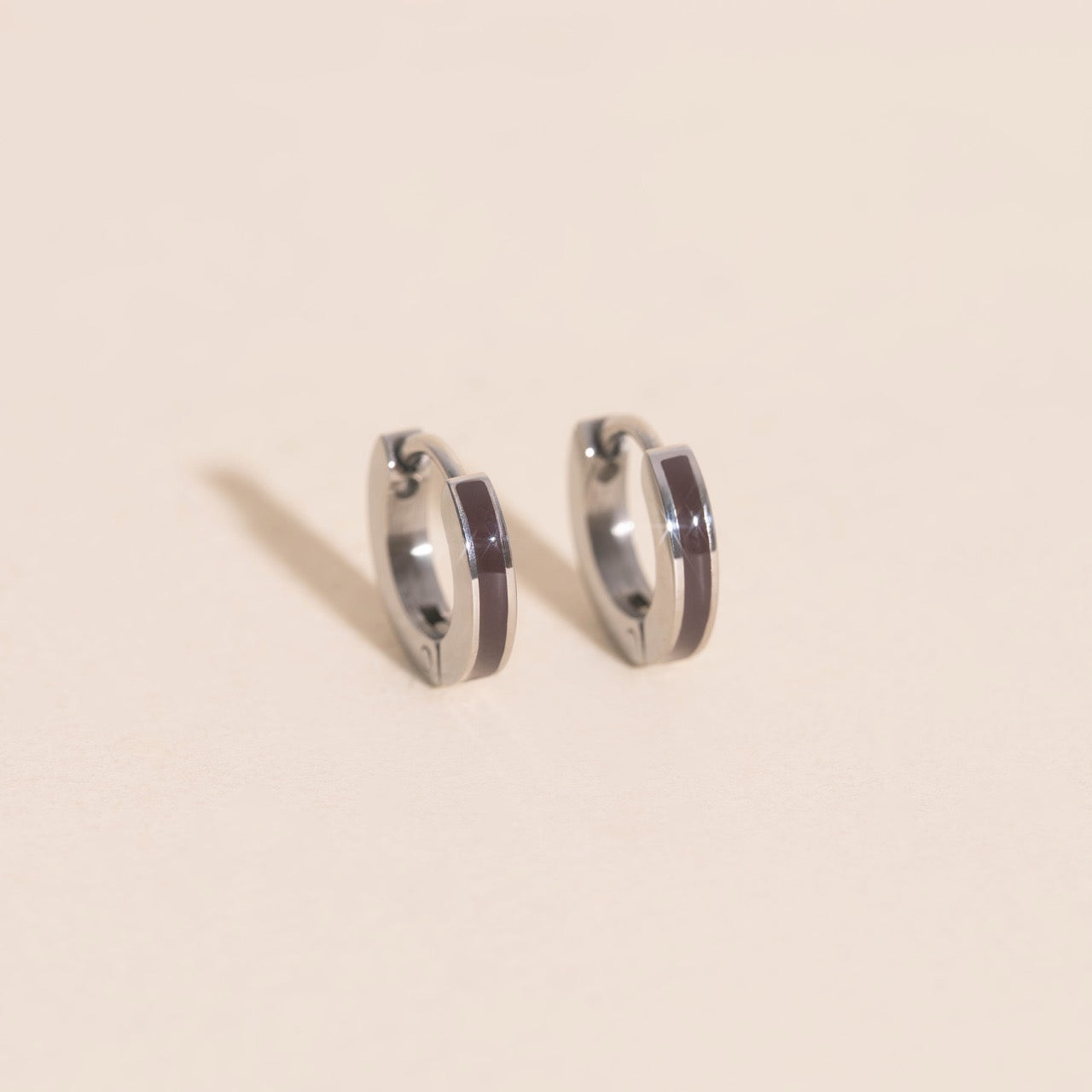 Color Tiny Huggie Hoop Earrings