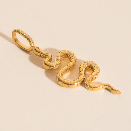 Snake Necklace Charm