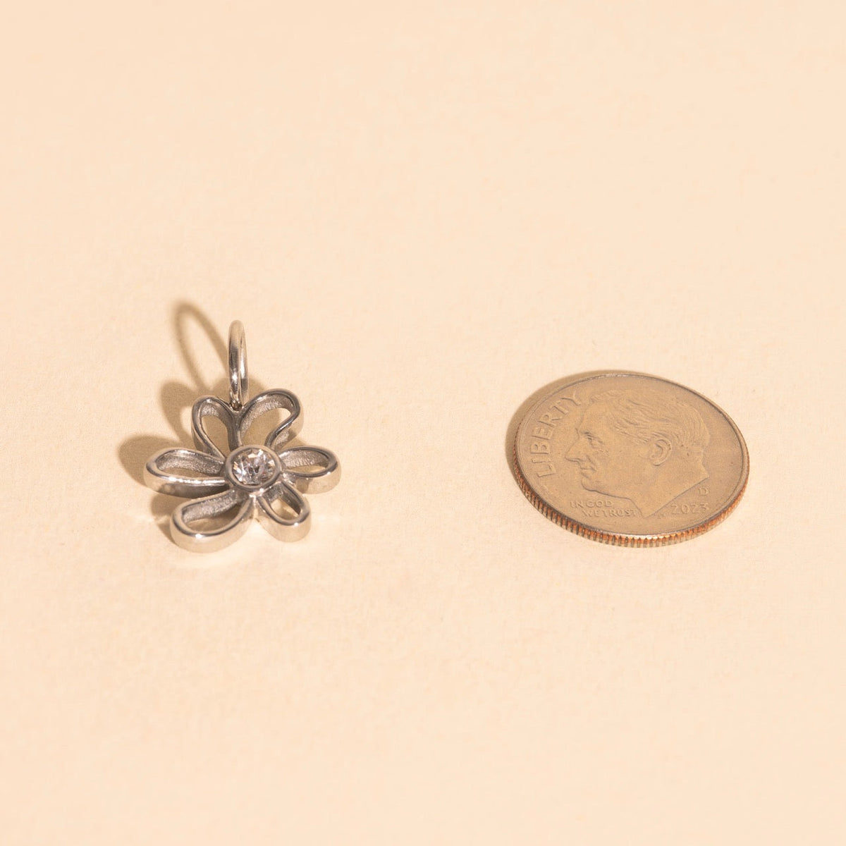 Flower Necklace Charm