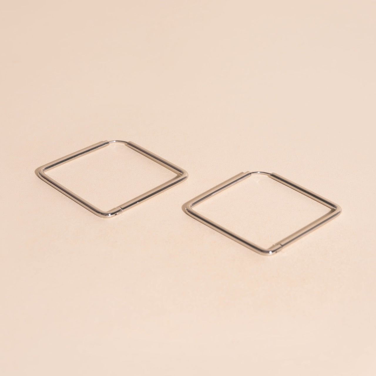 Diamond Rounded Huggie Hoop Earrings