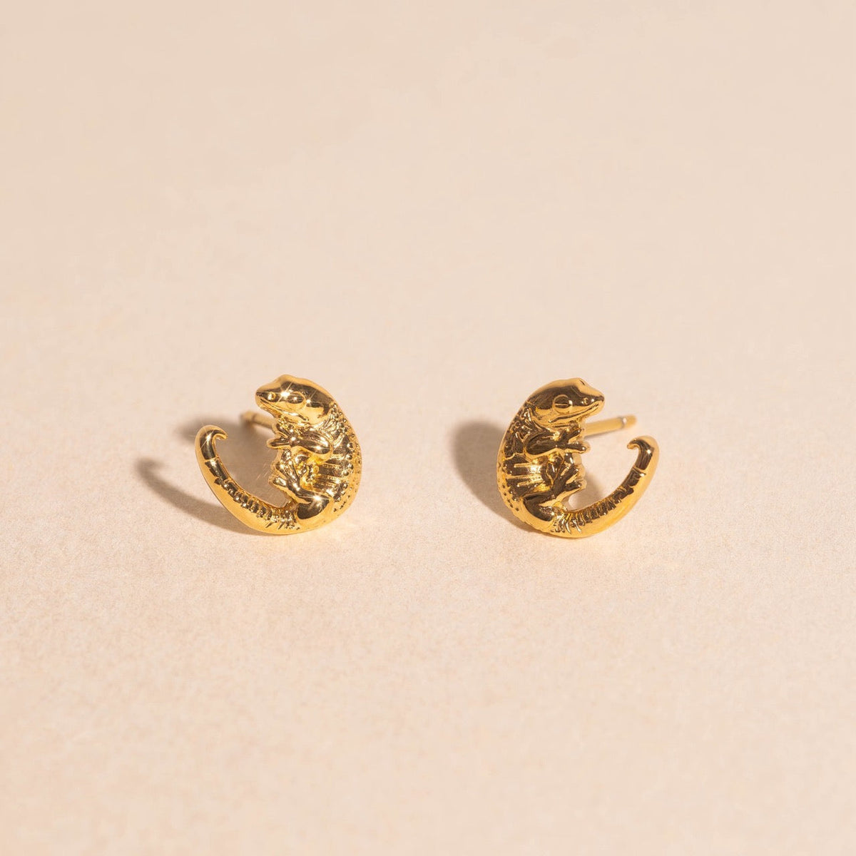 Gecko Stud Earrings