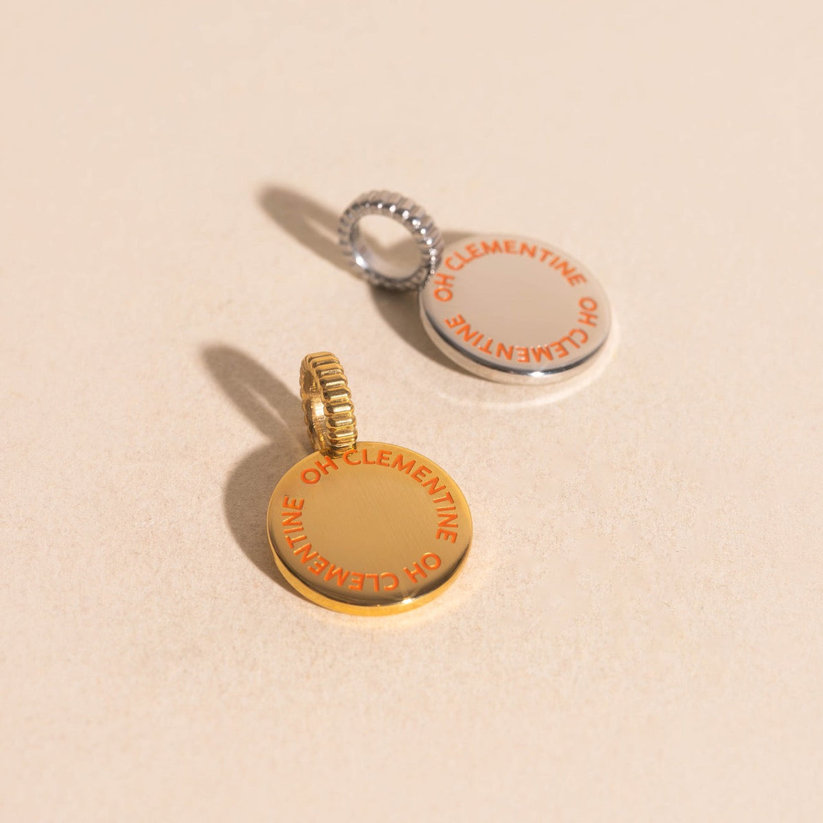 Oh Clem Coin Necklace Charm