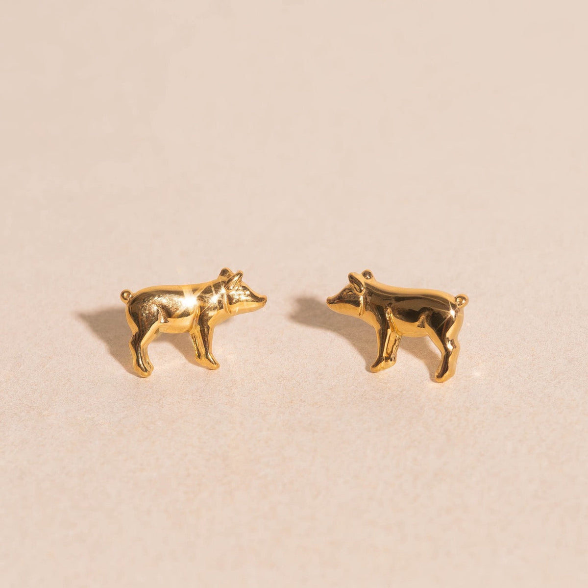 Little Piggy Stud Earrings