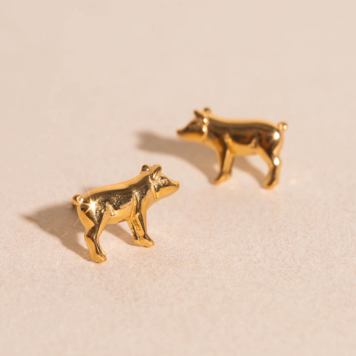 Little Piggy Stud Earrings