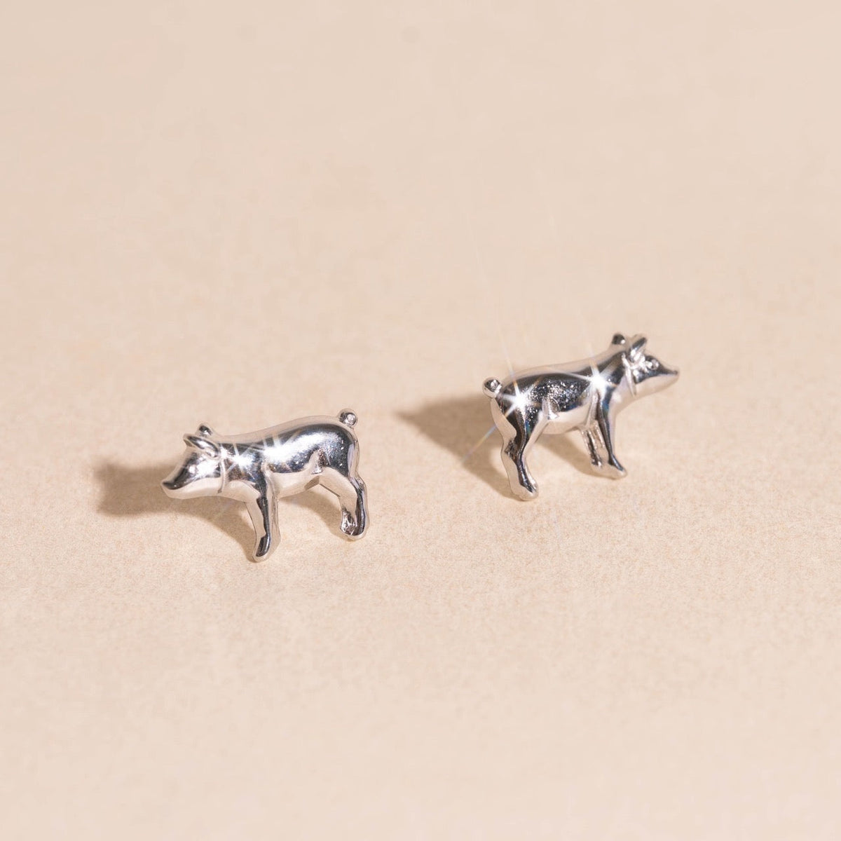 Little Piggy Stud Earrings