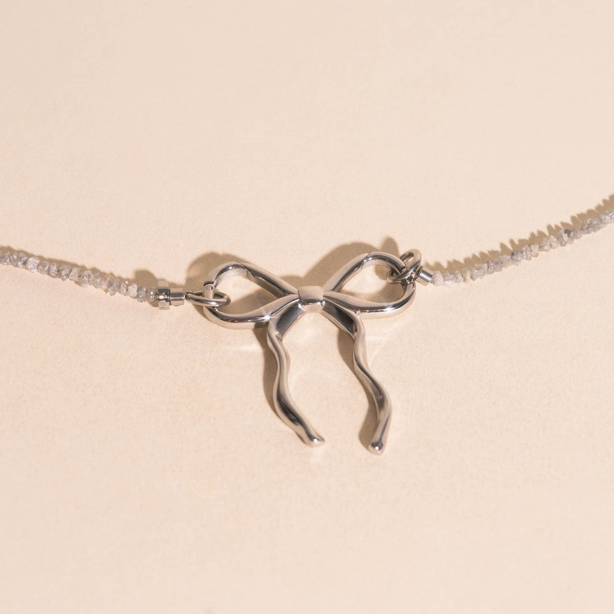 Bowtie Necklace Charm Clasp (33mm)